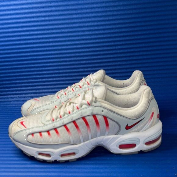 Size 11- Men’s Nike Air Max Tailwind IV Ghost Aqua Red Orbit AQ2567-400 - Picture 2 of 8